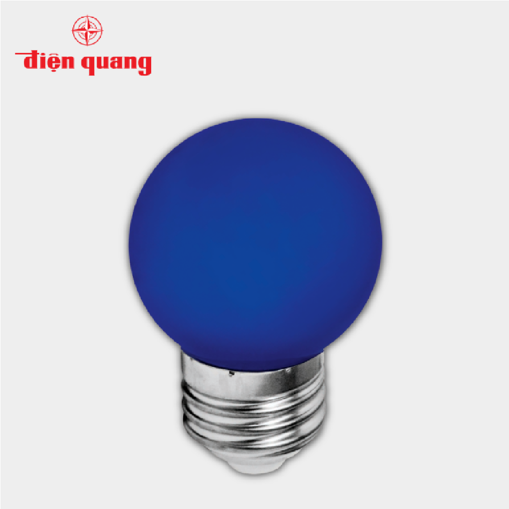 Đèn LED Bulb Điện Quang ĐQ LEDBU14G45 01B (1W xanh dương)
